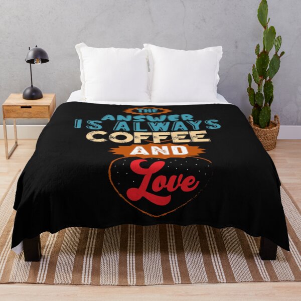 Item preview, The answer is always coffee and luve  designed and sold by shinoshop.