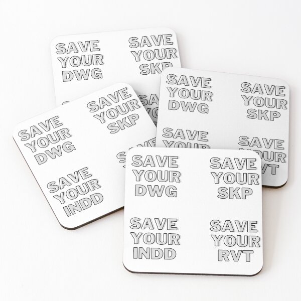 Item preview,  Architecture Reminders Save Your DWG Save Your SKP Save Your INDD  designed and sold by A. P..
