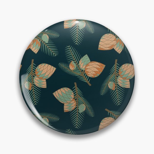 Item preview, Winter Pine Cones Pattern designed and sold by lanolga.