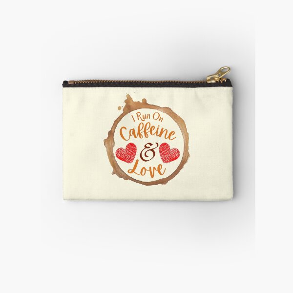 Item preview, I Run On Caffeine And Love designed and sold by Joy Poddar.
