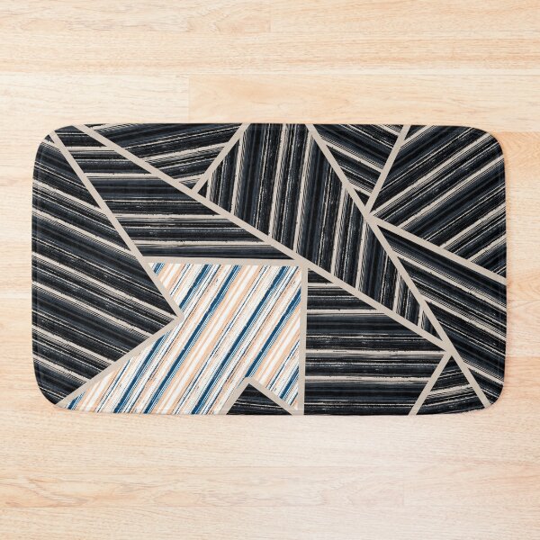 Item preview, Abstract striped geometric pattern. designed and sold by marinaklykva.