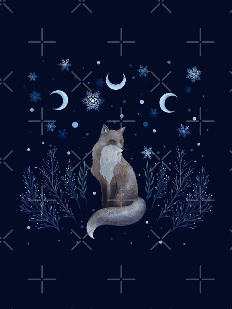 Thumbnail 4 of 4, iPhone Case, Winter Fox designed and sold by episodicDrawing.