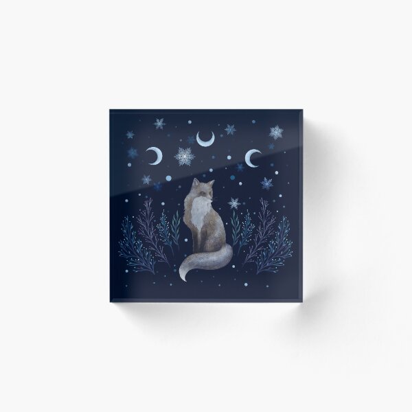 Item preview, Zorro de invierno designed and sold by episodicDrawing.