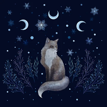 Artwork thumbnail, Winter Fox by episodicDrawing