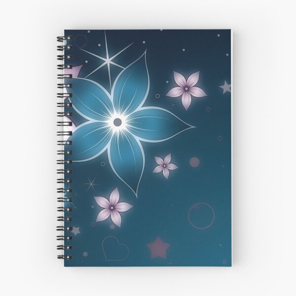 Item preview,  side by side drawing of pink and financial lilac flowers designed and sold by 42youbest.