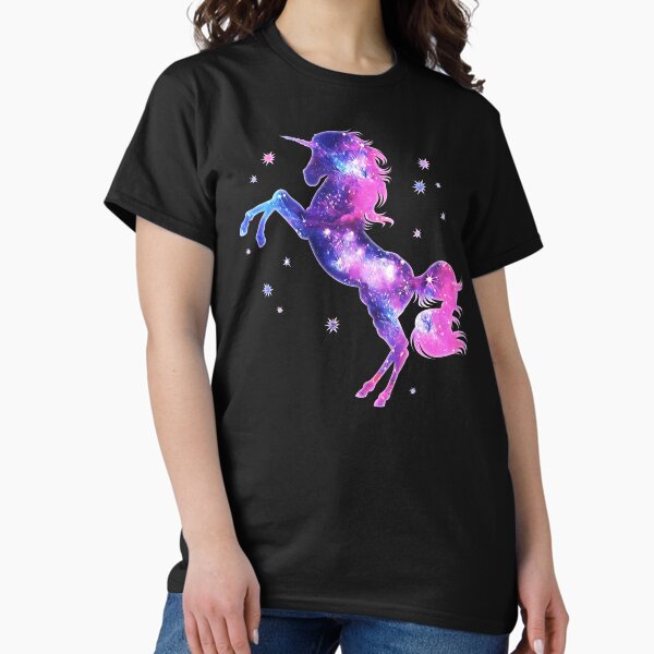 Aperçu de l'œuvre Licorne Cosmique, Style Galaxy, Espace, Univers, Cosmos créée et vendue par boom-art.