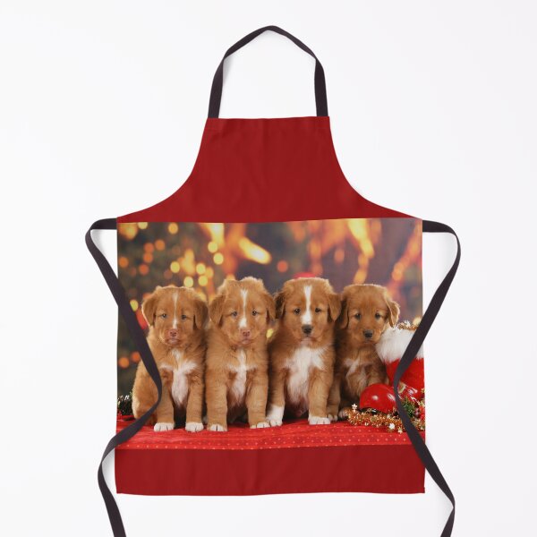 Item preview, Duck Toller Dogs Puppy Christmas Puzzle designed and sold by Toffy2222.