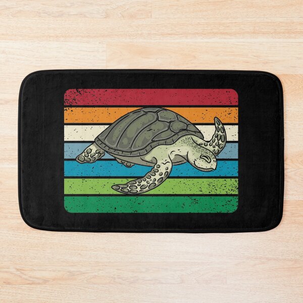 Item preview, Distressed Retro Vintage Turtle designed and sold by jcorres.