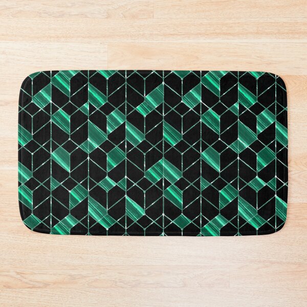 Item preview, Black,turquoise geometric pattern. designed and sold by marinaklykva.