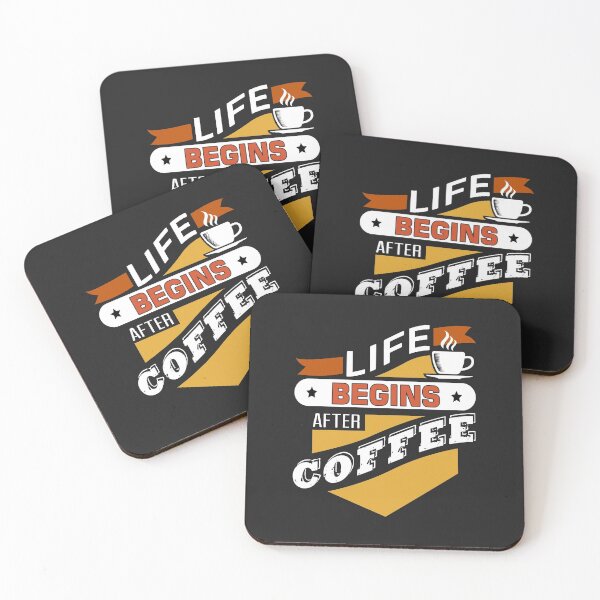 Item preview, Life begins after coffee  designed and sold by shinoshop.