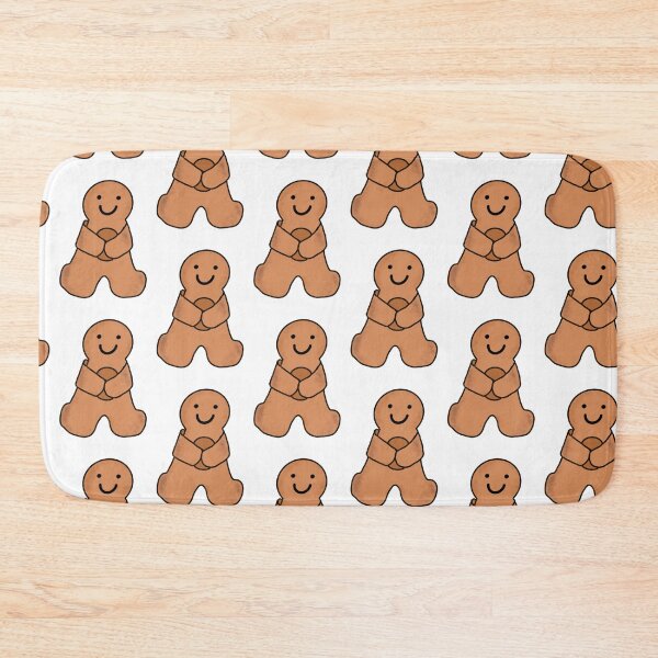 Item preview, Cute Smiling Ginger Bread Man | Holiday Christmas Dessert | Baker Baking Cookie designed and sold by scintillare.