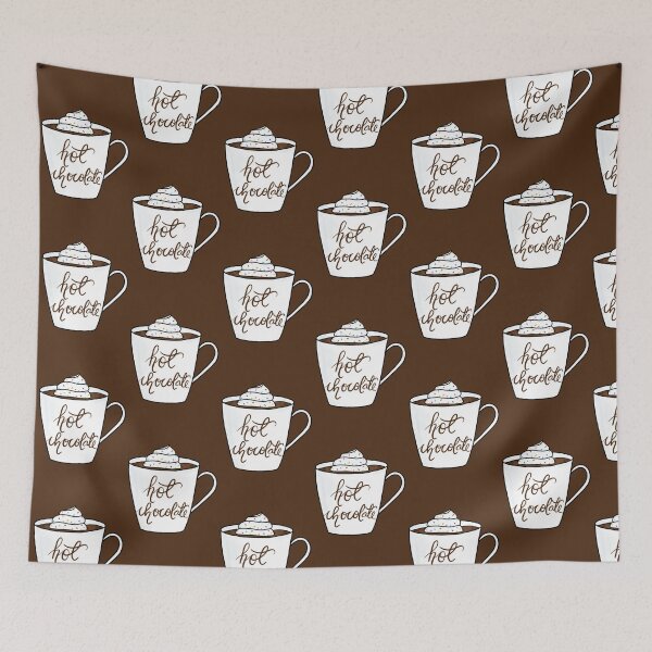 Item preview, Hot Chocolate Mug | Winter Print | Holiday Pattern  designed and sold by scintillare.