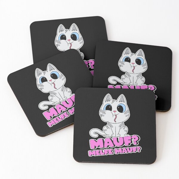 Item preview, Eatery cat kitten tomcat eating mouse designed and sold by dickkopp.