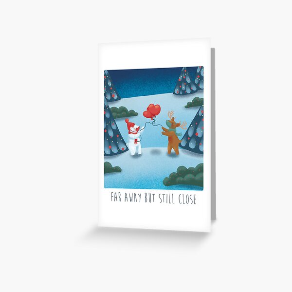 Little big hearts Greeting Card