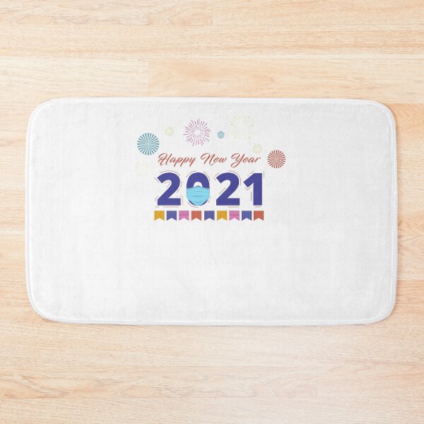 Item preview, Happy New Year 2021 New Year mask women men designed and sold by maddinstgt.