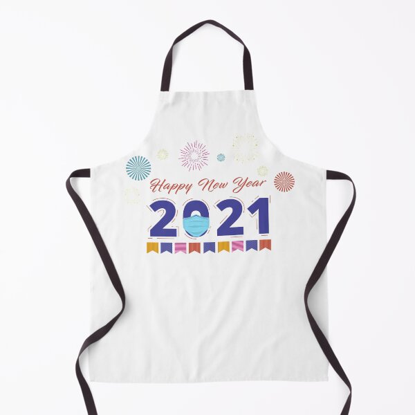 Item preview, Happy New Year 2021 New Year mask women men designed and sold by maddinstgt.