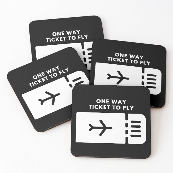 Item preview, One Way Ticket To Fly designed and sold by AeroAstro.