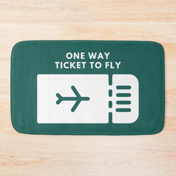 Item preview, One Way Ticket To Fly designed and sold by AeroAstro.