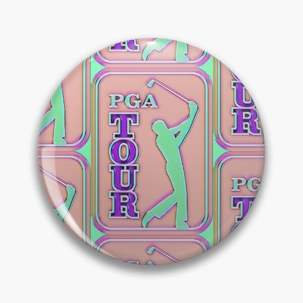 Item preview, Master PGA TOUR LOGO(pink & light green)  designed and sold by Dude 4U.