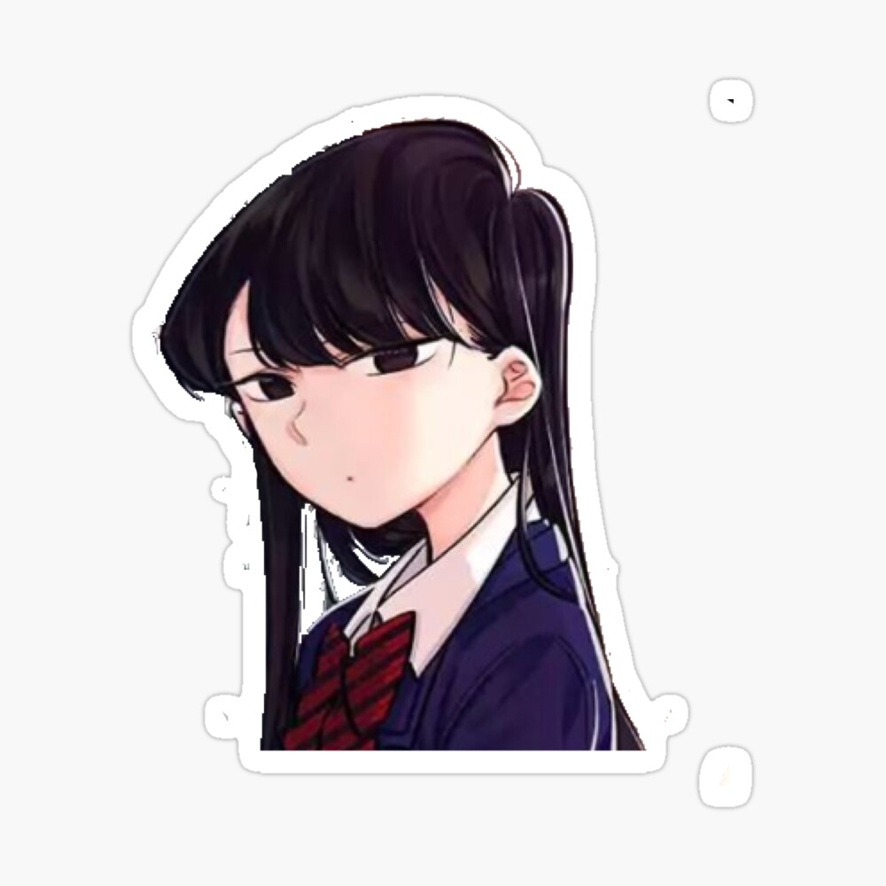 Komi-san Cat Ears Poster for Sale by darkerart