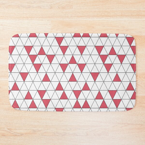 Item preview, Red, white geometric pattern. designed and sold by marinaklykva.