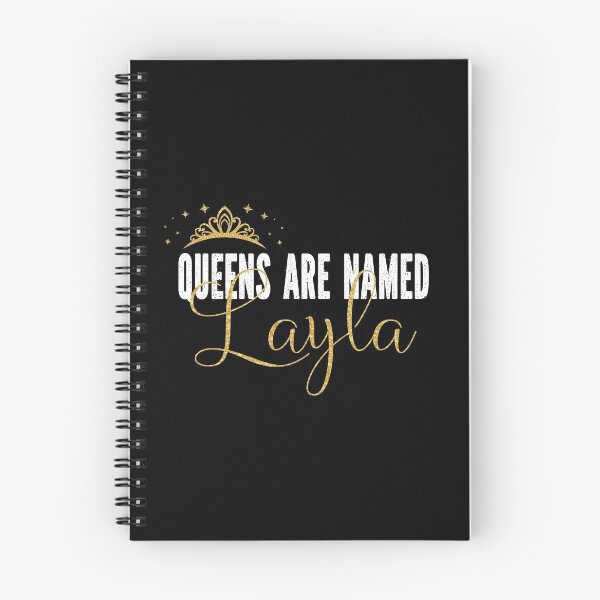 Item preview, Queens Are Named Layla Personalized First Name Girl product designed and sold by Grabitees.