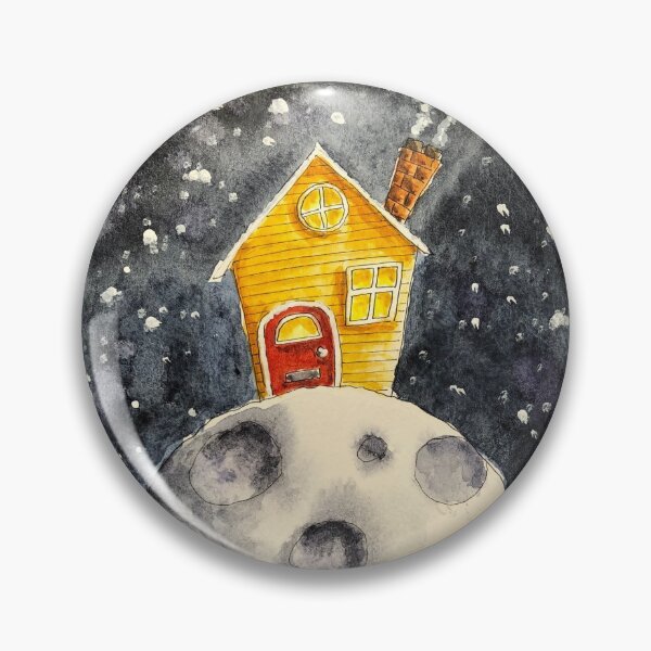 Item preview, House on the moon designed and sold by SketchingDoctor.