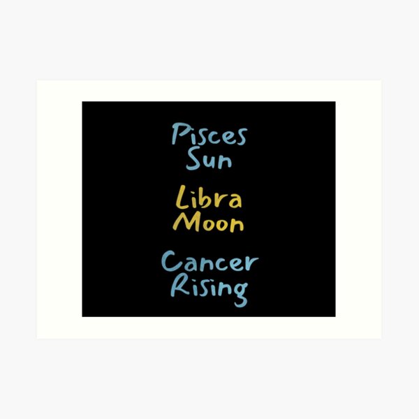 Cancer Pisces Art Prints Redbubble