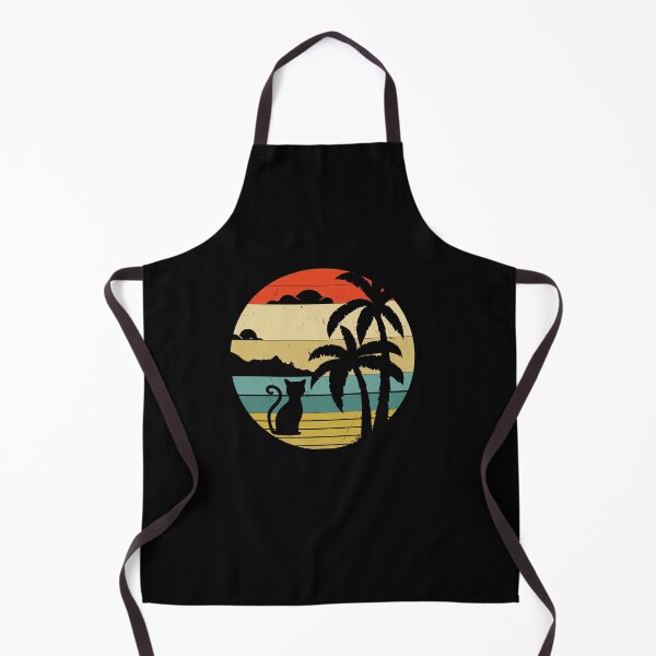 Item preview, Cats retro vintage sunset sea plamen designed and sold by maddinstgt.