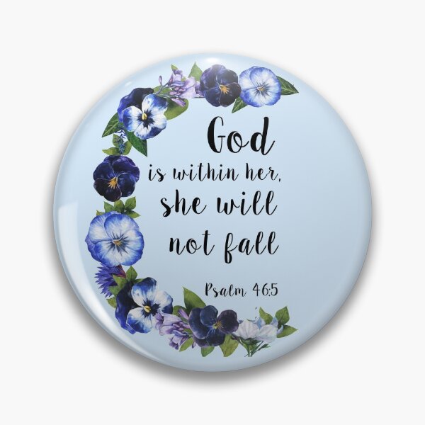 Item preview, God is within her, she will not fall designed and sold by della95.