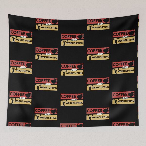 Item preview, Coffee And Weightlifting designed and sold by MrElgo.