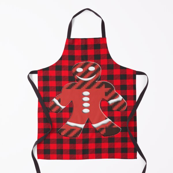 Item preview, CHECKERED PLAID LINE PATTERN WITH A GINGERMAN designed and sold by Ralek.