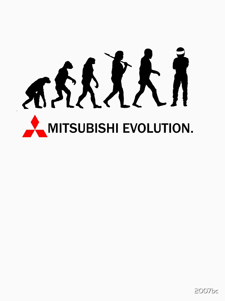 mitsubishi evolution shirt