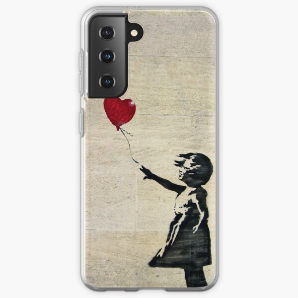 Banksy's Girl with a Red Balloon III Samsung Galaxy Soft Case