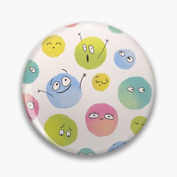 Item preview, Gummy circles with smiley faces  designed and sold by Ksenia Chromis.