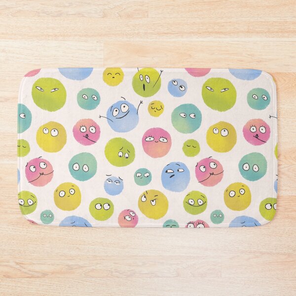 Item preview, Gummy circles with smiley faces  designed and sold by Ksenia Chromis.