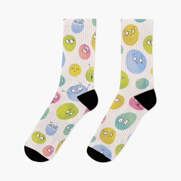 Item preview, Gummy circles with smiley faces  designed and sold by Ksenia Chromis.