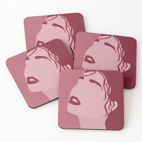 Item preview, Neva - Girl in pink tones designed and sold by LeaDavidArt.