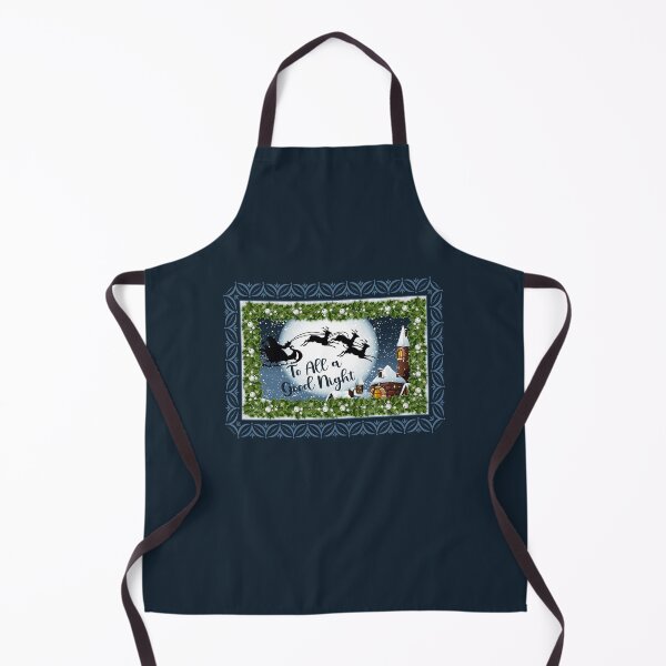 Item preview, To All A Good Night - Navy designed and sold by PawsitiveMum.