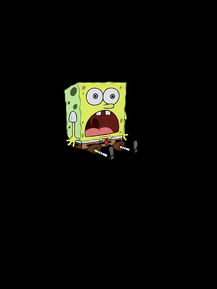 SpongeLone, alone, baloon, black, kangskidip, nicklodeon, phone, sad,  spongebob, HD phone wallpaper