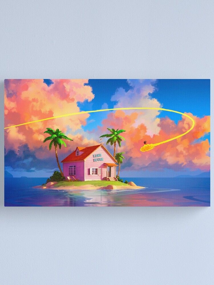 Alternate view of Kame House Canvas Print