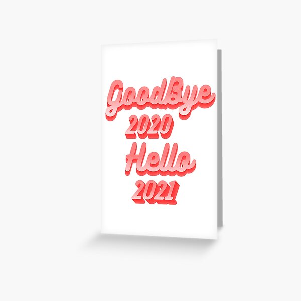 Item preview, Goodbye 2020 Hello 2021, Funny Playful New year Gift designed and sold by youssefdesign7.