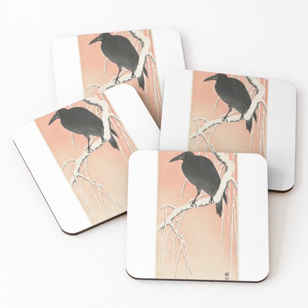 Item preview, Crow on Snowy Branch designed and sold by SFTStudio.