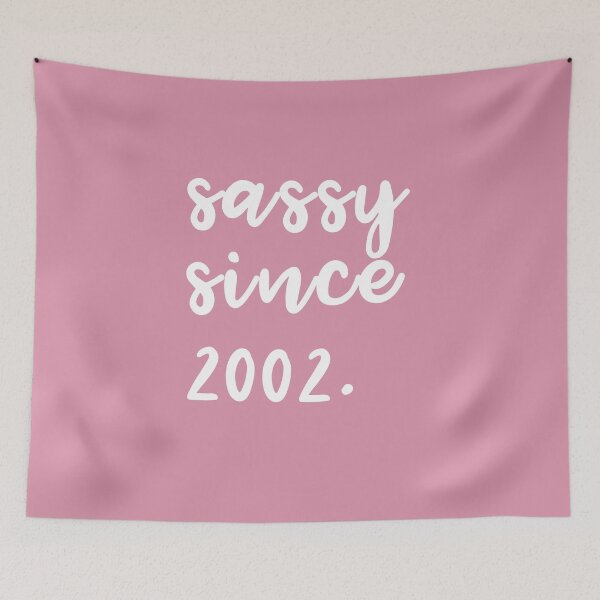 Item preview, 19th Birthday, Sassy since 2002, 19th Birthday Gift, Shirt For Her, 19th Birthday Shirt,19th Birthday Gift For Her, 16 Birthday Shirt,custom designed and sold by CINE-STORE.