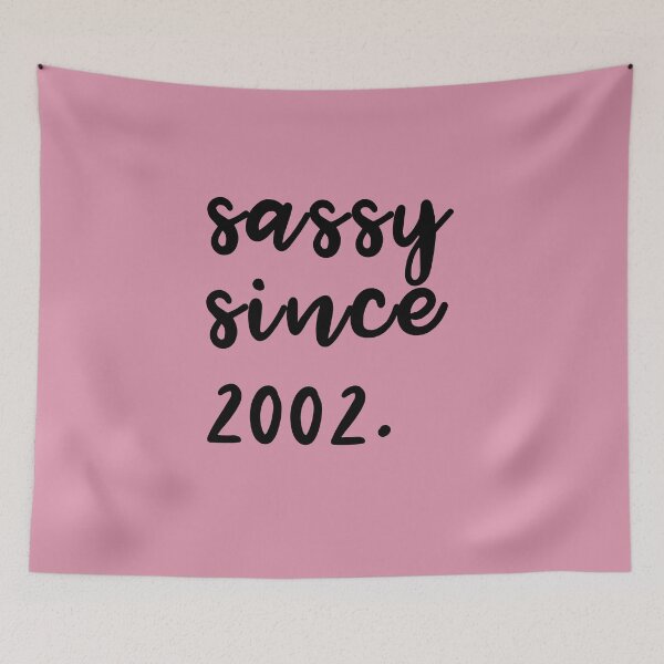 Item preview, 19th Birthday, Sassy since 2002, 19th Birthday Gift, Shirt For Her, 19th Birthday Shirt,19th Birthday Gift For Her, 16 Birthday Shirt,custom designed and sold by CINE-STORE.