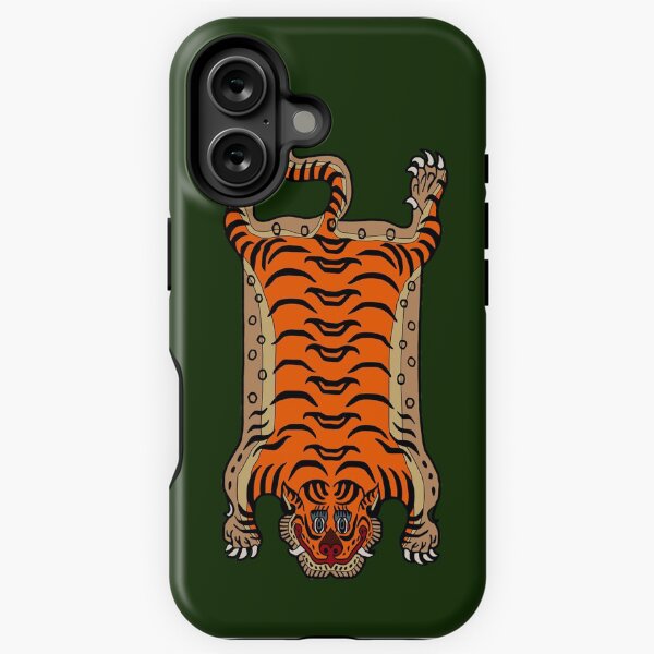 Aperçu de l'œuvre TAPIS TIBETAIN TIGRE-vert créée et vendue par BEATRIZ ABAITUA.
