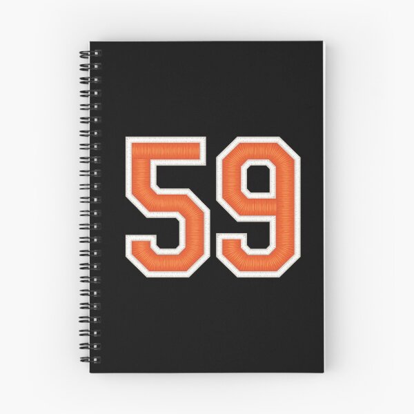 Item preview, Sports Number 59 Jersey fifty-nine Orange designed and sold by elhefe.