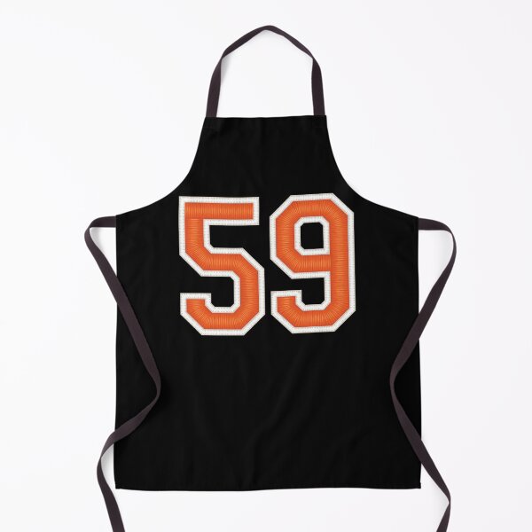 Item preview, Sports Number 59 Jersey fifty-nine Orange designed and sold by elhefe.