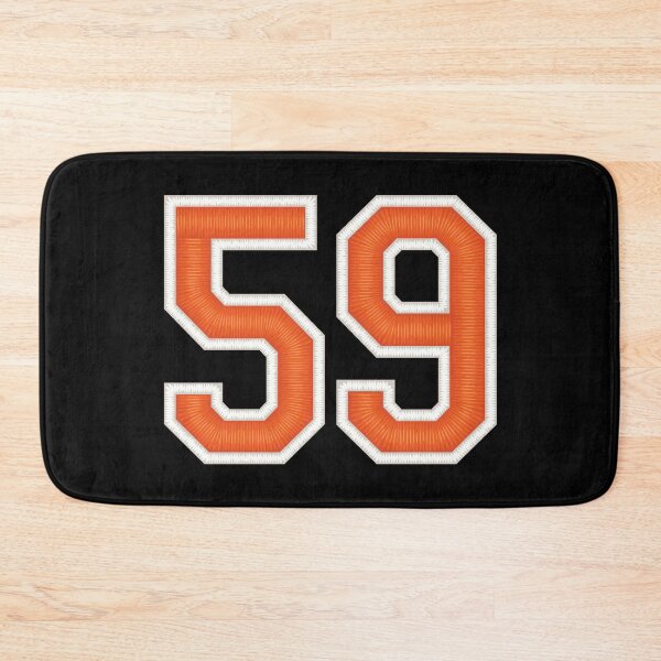 Item preview, Sports Number 59 Jersey fifty-nine Orange designed and sold by elhefe.