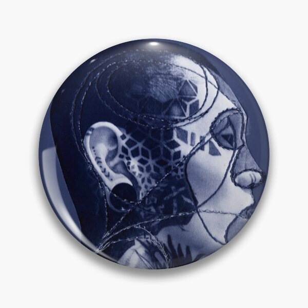 Item preview, CLON 4 - Fine Art Mixed Media Avant-Garde Portrait designed and sold by Azanza.